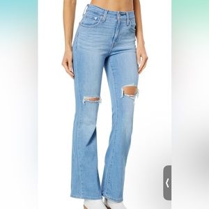 NWT Levi's Women's 726 High Rise Flare Jeans- LONG